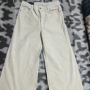 H&M creamy Trouser pants